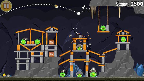 Angry Birds Mine & Dine, descarga gratis 45 nuevos niveles para Android