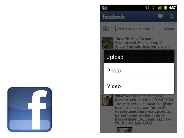 Facebook para Android ya nos permite compartir ví­deos desde nuestro móvil de Google 4