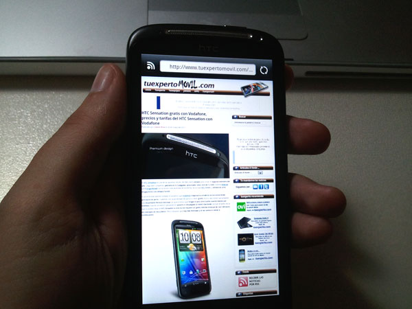 HTC Sensation, hemos probado el móvil más potente de HTC 10