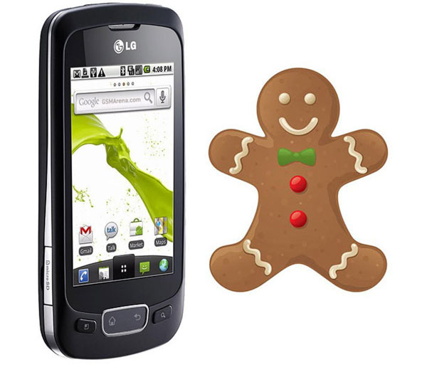 LG Optimus One se actualiza al sistema operativo Android Gingerbread 2