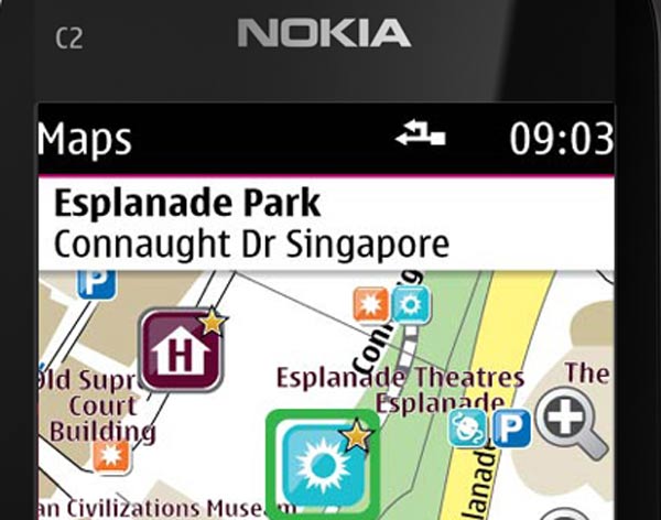 Nokia Mapas, función disponible sin conexión gratis para móviles S40 5