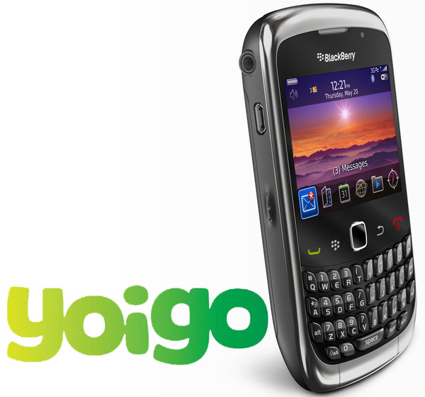 Yoigo pone sus tarifas a los móviles BlackBerry 1