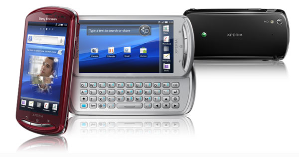 Sony Ericsson Xperia Pro se retrasa hasta el mes de octubre