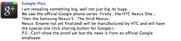 Google Nexus 3: ¿volverá a estar fabricado por HTC?