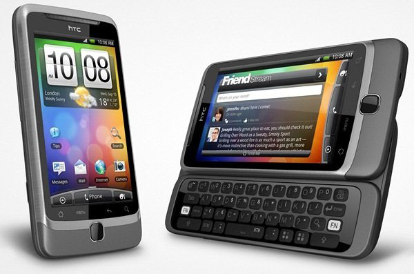 HTC Desire Z se pone al dí­a y se actualiza a Gingerbread