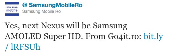 Samsung confirma que fabricará el móvil Nexus 3 de Google 3