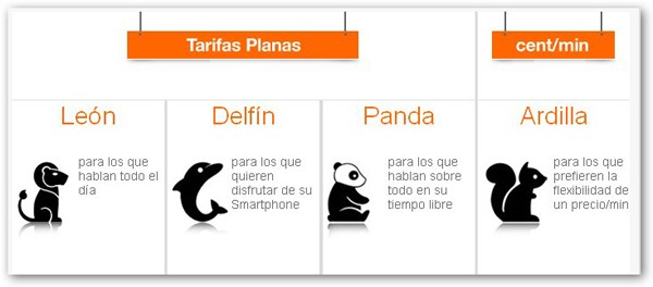 León 24, León 32 y Delfí­n 30, nuevas tarifas de Orange