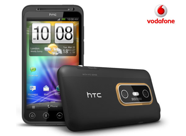 HTC Evo 3D con Vodafone, precios y tarifas