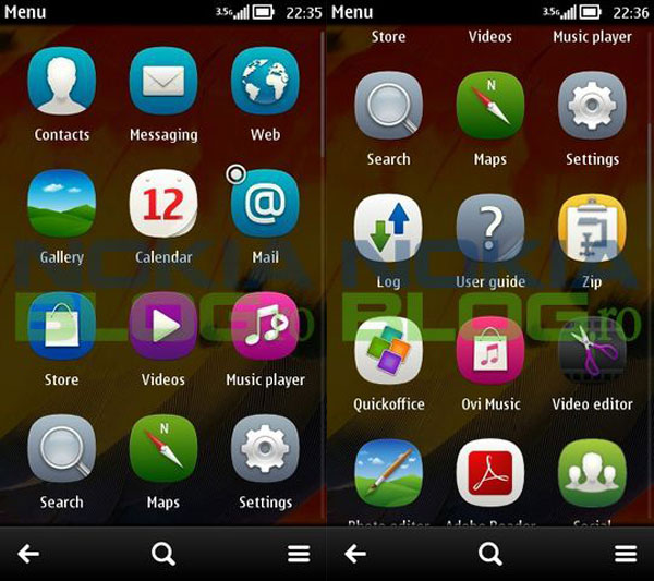 Symbian Belle, capturas del nuevo sistema operativo 5
