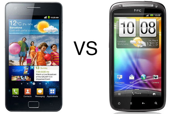 Comparativa: Samsung Galaxy S2 vs HTC Sensation