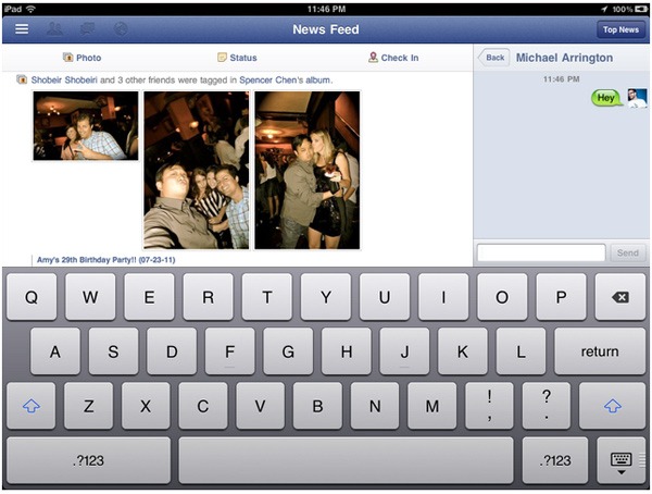 El iPhone 5 y Facebook para iPad se presentarán a la vez