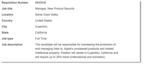 iphone-5 iPhone 5: Apple busca un nuevo jefe de seguridad 2