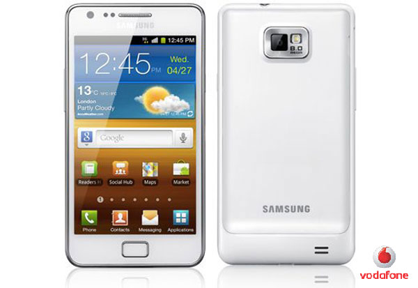 Samsung Galaxy S II blanco Vodafone, precios y tarifas 1