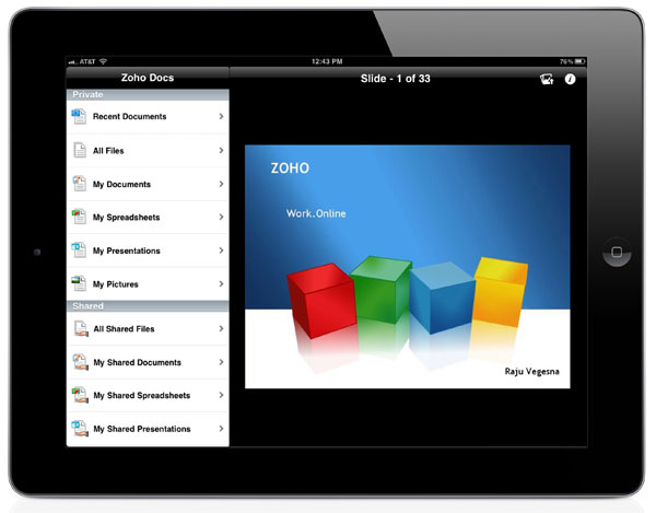 Aplicaciones para escribir y trabajar con el iPad 2 9
