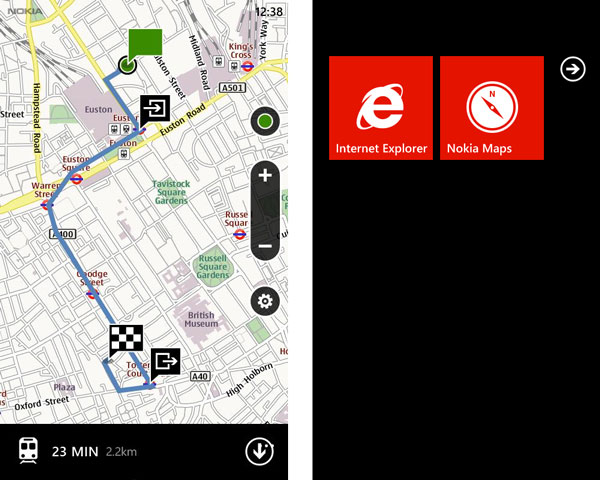 Desvelada la aplicación Nokia Maps para Windows Phone 7 2