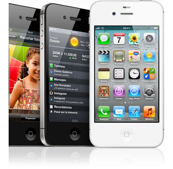 iPhone 4S con Movistar, precios y tarifas 2