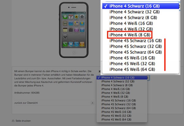 Vodafone filtró el iPhone 4S en su web alemana... y algo más 2