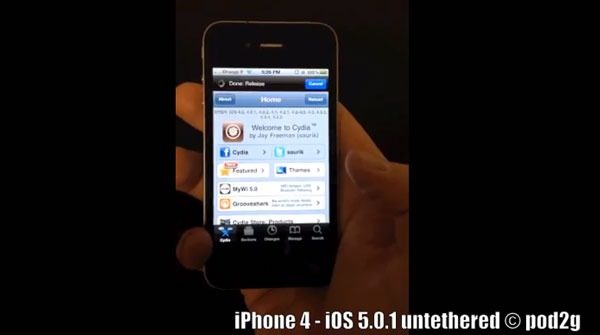 Jailbreak Untethered iPhone 4