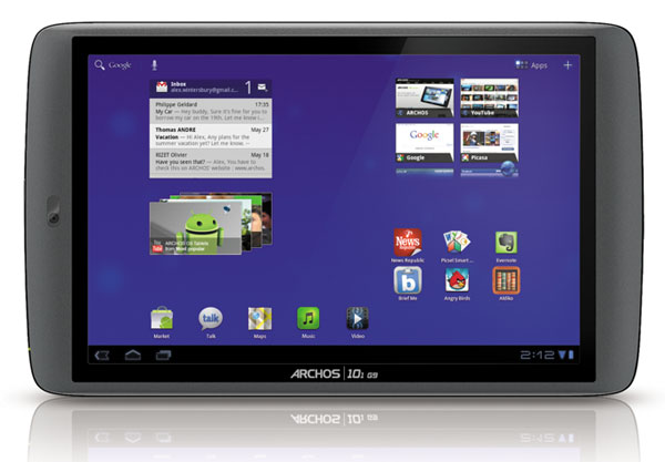 Las nuevas tabletas Archos G9 a la venta en Navidad