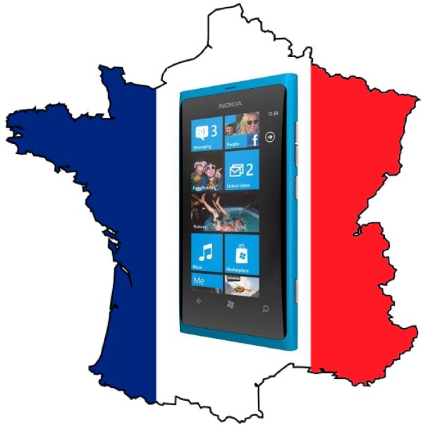Nokia Lumia 800 es el móvil Windows Phone preferido en Francia