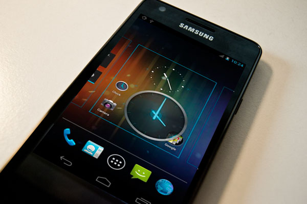 Android 4.0 llegará oficialmente en enero al Samsung Galaxy S2