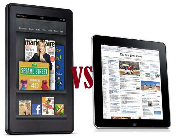 El Kindle Fire podrí­a haber robado ventas al iPad 2