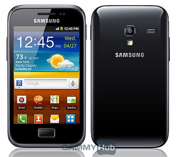 Primeras imágenes del Samsung Galaxy Ace Plus