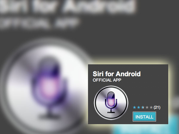 Siri para Android: visto y no visto