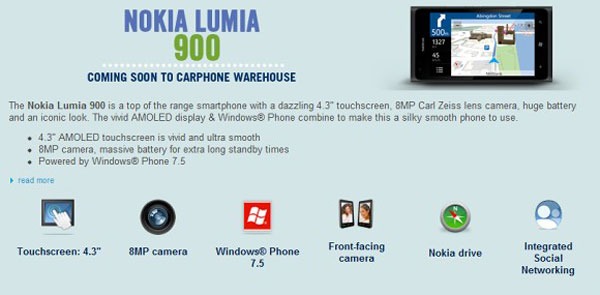 Nokia Lumia 900