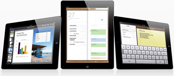 Apple quiere deslumbrar con la pantalla del iPad 3
