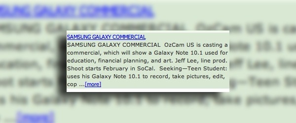 Samsung Galaxy Note 10.1