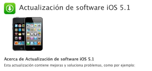iOS 5.1 para iPhone y iPad impide la conexión a Internet por 3G