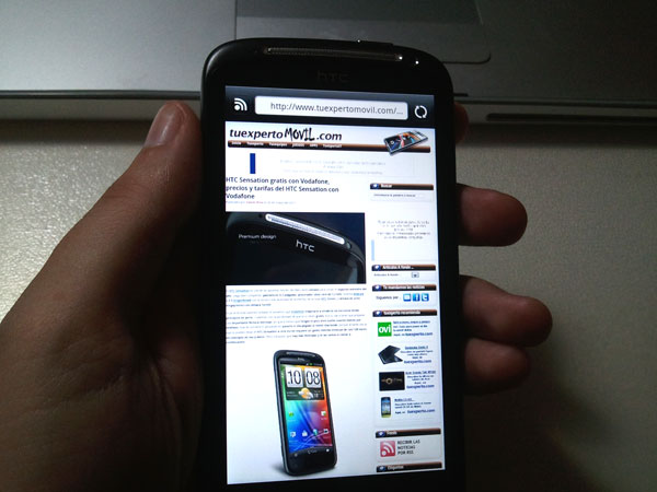 Android 4.0 llega al HTC Sensation de Vodafone