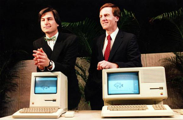 Steve Jobs y John Sculley