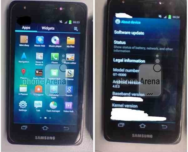 Samsung GT-i9300, se conocen más caracterí­sticas