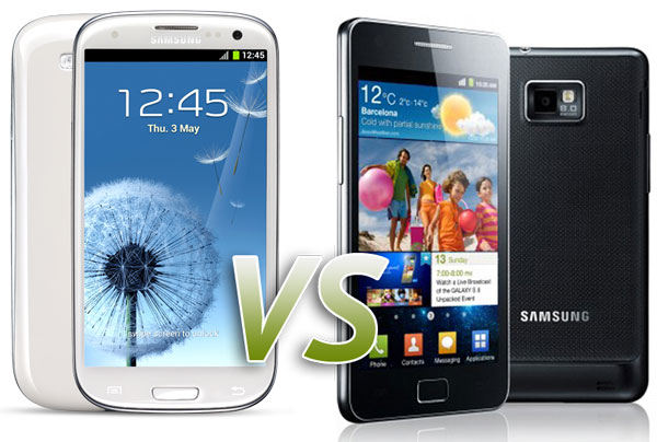 Comparativa: Samsung Galaxy S3 vs Samsung Galaxy S2