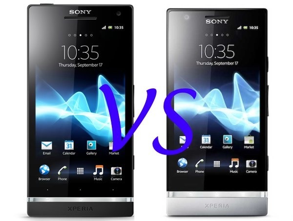 Comparativa: Sony Xperia S vs Sony Xperia P