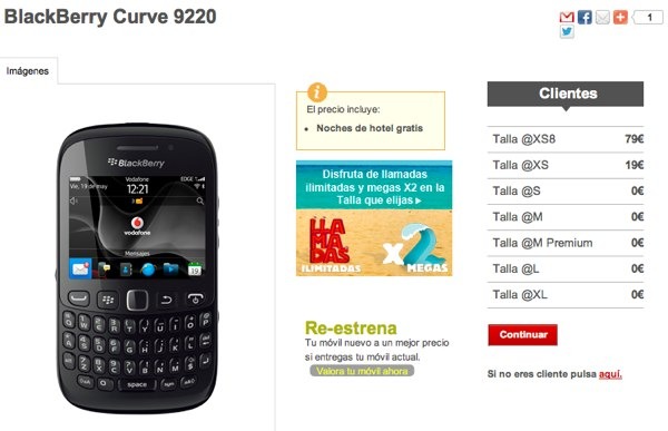 blackberry curve 9220 vodafone imagen2
