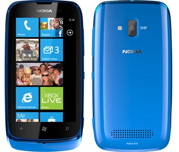 Nokia Lumia 610 vs Samsung Galaxy Ace 2