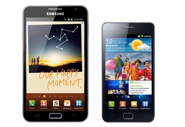 samsung galaxy s2 galaxy note android 41