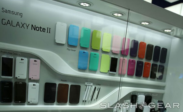 Samsung Galaxy Note 2 accesorios