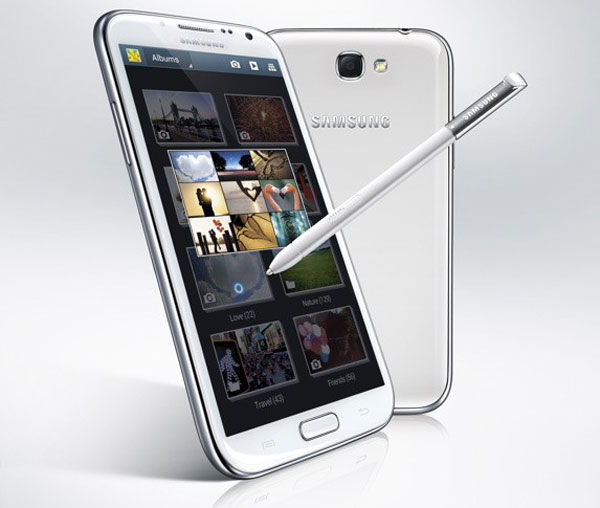 Nueva actualización para el Samsung Galaxy Note 2