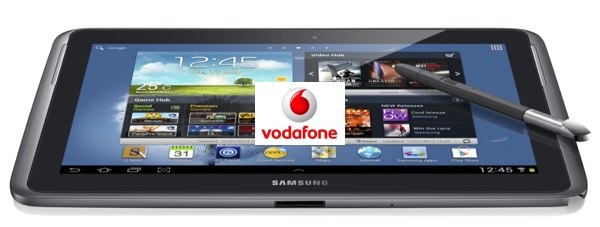 Samsung Galaxy Note 10.1 disponible con Vodafone