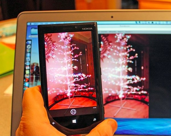 nokia lumia photobeamer gama 2012