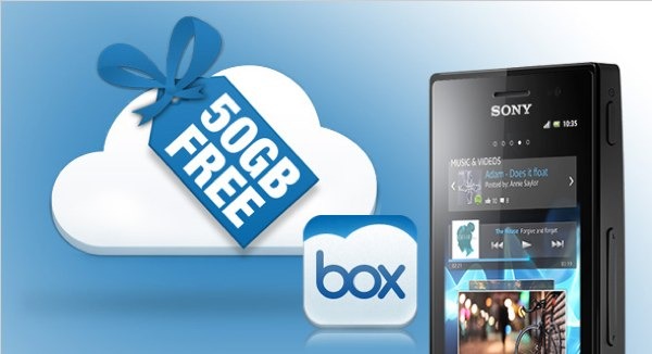 sony xperia box 50gb free