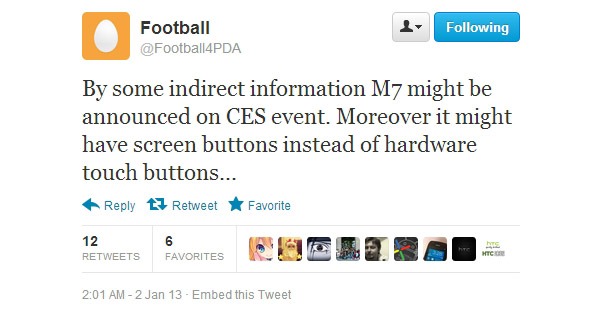 El nuevo gran smartphone de HTC estará en el CES 2013 2 HTC M7