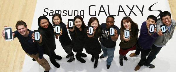 Samsung Galaxy S 100 millones