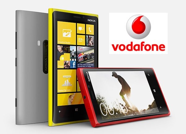 Nokia Lumia 920, tarifas con Vodafone