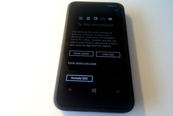 Nokia Lumia 620: Primeros pasos