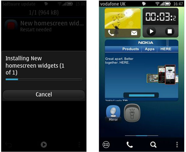 Los móviles con Nokia Belle reciben una nueva actualización